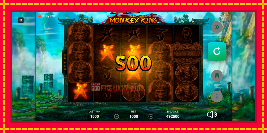 The Monkey King: สล็อตแมชชีนพร้อมกราฟิกที่ทันสมัย, รูปภาพ 3