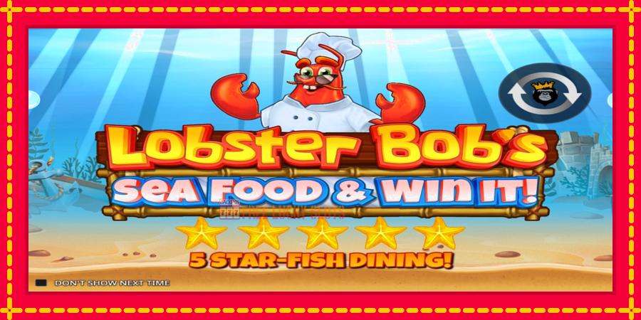 Lobster Bobs Sea Food & Win It: สล็อตแมชชีนพร้อมกราฟิกที่ทันสมัย, รูปภาพ 1