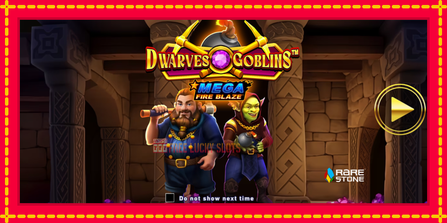 Mega Fire Blaze: Dwarves & Goblins: สล็อตแมชชีนพร้อมกราฟิกที่ทันสมัย, รูปภาพ 1