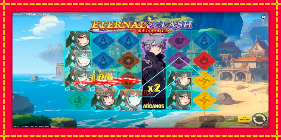 Eternal Clash Reloaded: สล็อตแมชชีนพร้อมกราฟิกที่ทันสมัย, รูปภาพ 5