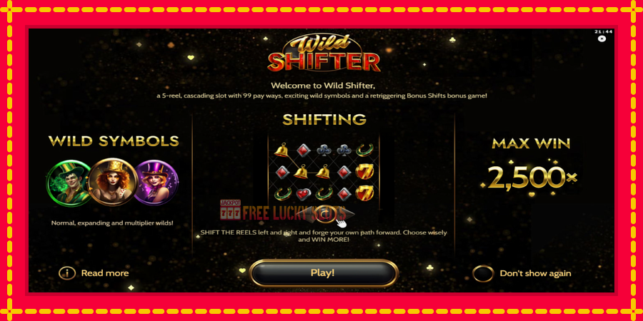 Wild Shifter: สล็อตแมชชีนพร้อมกราฟิกที่ทันสมัย, รูปภาพ 1