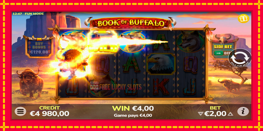 Book of Buffalo: สล็อตแมชชีนพร้อมกราฟิกที่ทันสมัย, รูปภาพ 4