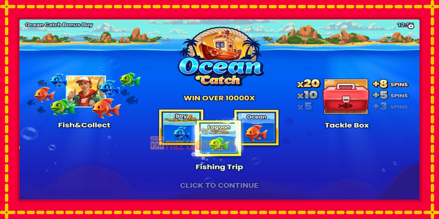 Ocean Catch Bonus Buy: สล็อตแมชชีนพร้อมกราฟิกที่ทันสมัย, รูปภาพ 1