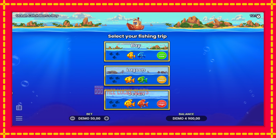 Ocean Catch Bonus Buy: สล็อตแมชชีนพร้อมกราฟิกที่ทันสมัย, รูปภาพ 4