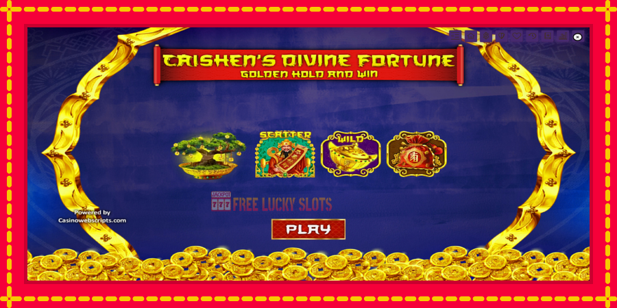 Caishens Divine Fortune: สล็อตแมชชีนพร้อมกราฟิกที่ทันสมัย, รูปภาพ 1