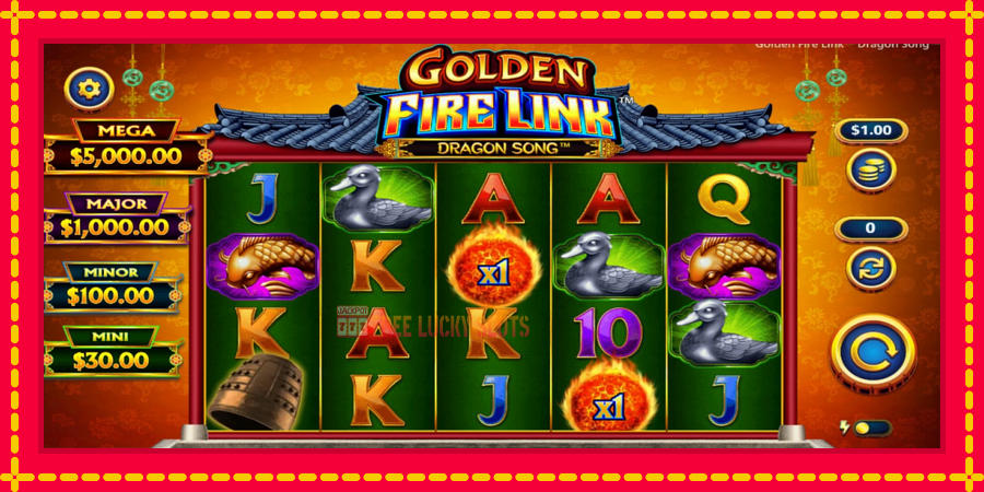 Golden Fire Link Dragon Song: สล็อตแมชชีนพร้อมกราฟิกที่ทันสมัย, รูปภาพ 2