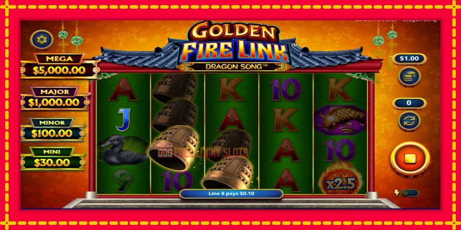 Golden Fire Link Dragon Song: สล็อตแมชชีนพร้อมกราฟิกที่ทันสมัย, รูปภาพ 3