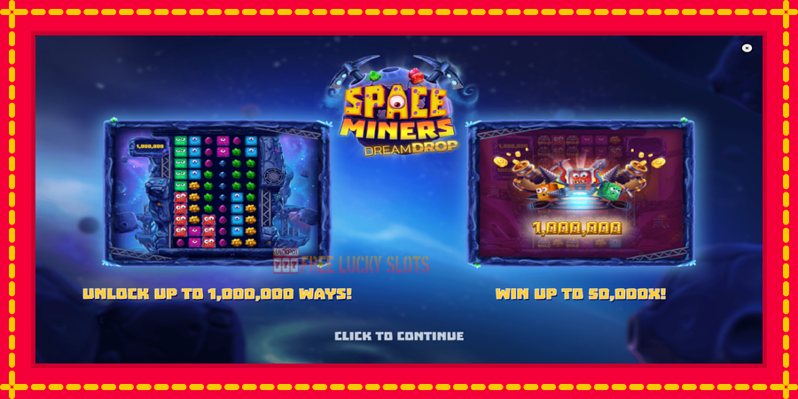 Space Miners Dream Drop: สล็อตแมชชีนพร้อมกราฟิกที่ทันสมัย, รูปภาพ 1