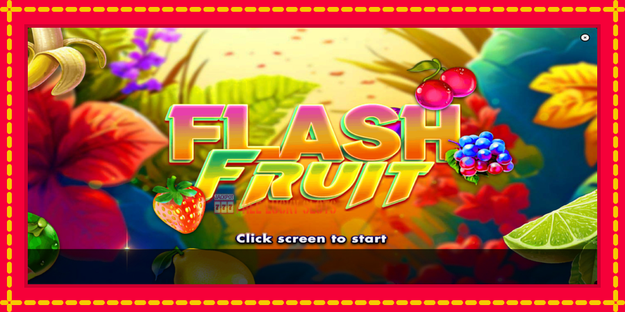 Flash Fruit: สล็อตแมชชีนพร้อมกราฟิกที่ทันสมัย, รูปภาพ 1