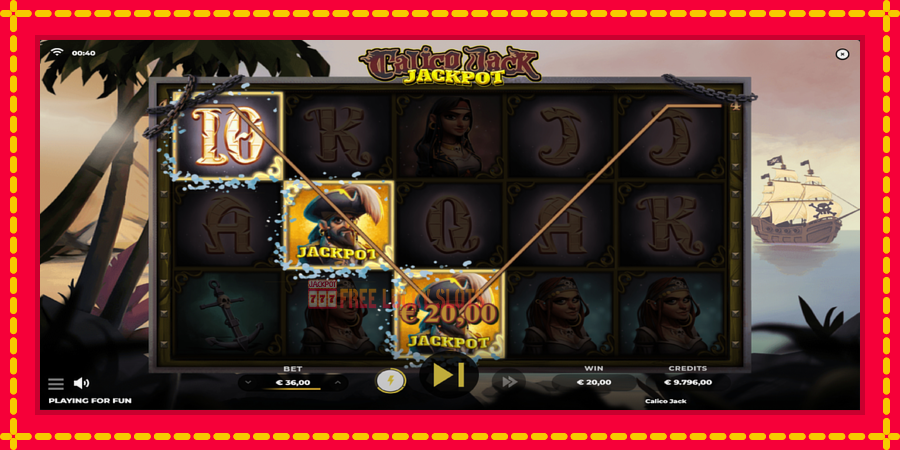 Calico Jack Jackpot: สล็อตแมชชีนพร้อมกราฟิกที่ทันสมัย, รูปภาพ 4