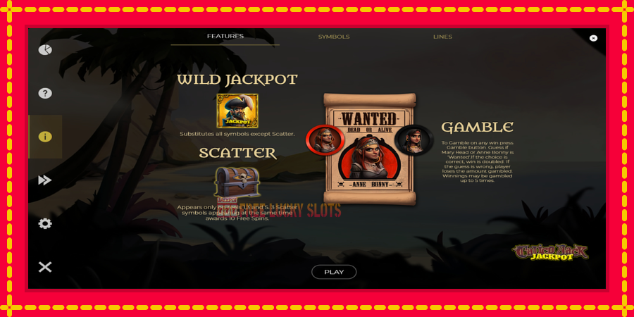 Calico Jack Jackpot: สล็อตแมชชีนพร้อมกราฟิกที่ทันสมัย, รูปภาพ 5