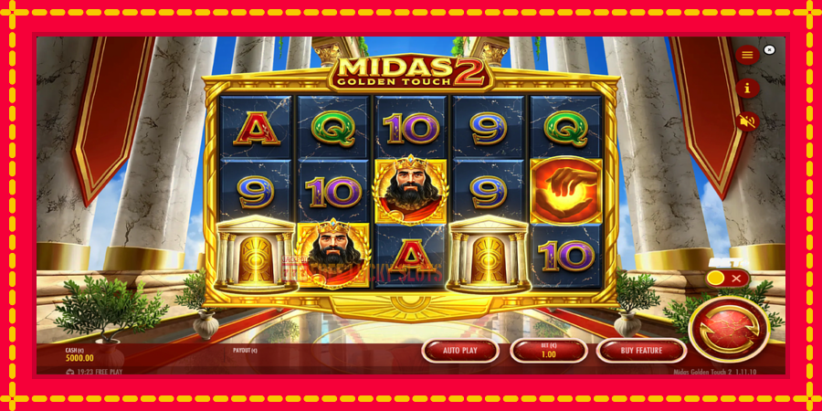 Midas Golden Touch 2: สล็อตแมชชีนพร้อมกราฟิกที่ทันสมัย, รูปภาพ 2