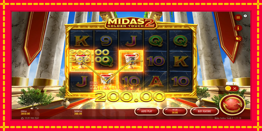 Midas Golden Touch 2: สล็อตแมชชีนพร้อมกราฟิกที่ทันสมัย, รูปภาพ 4