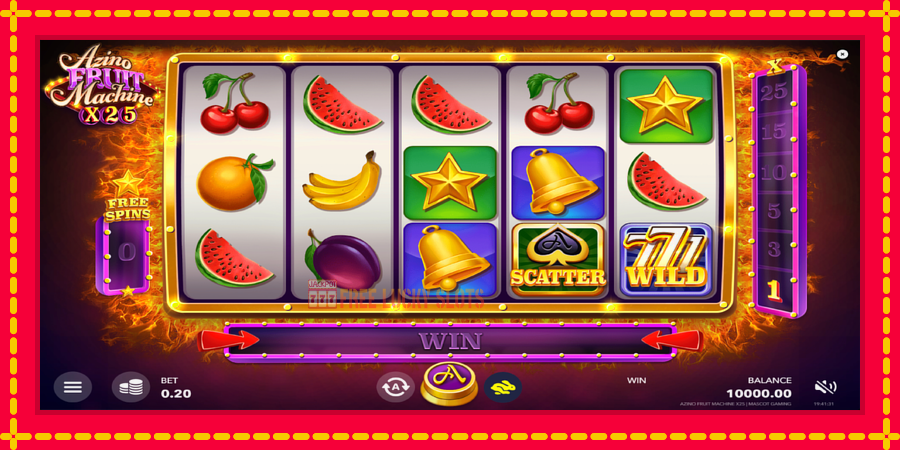 Azino Fruit Machine x25: สล็อตแมชชีนพร้อมกราฟิกที่ทันสมัย, รูปภาพ 2