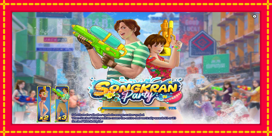 Songkran Party: สล็อตแมชชีนพร้อมกราฟิกที่ทันสมัย, รูปภาพ 1