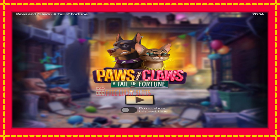 Paws and Claws: A Tail of Fortune: สล็อตแมชชีนพร้อมกราฟิกที่ทันสมัย, รูปภาพ 1