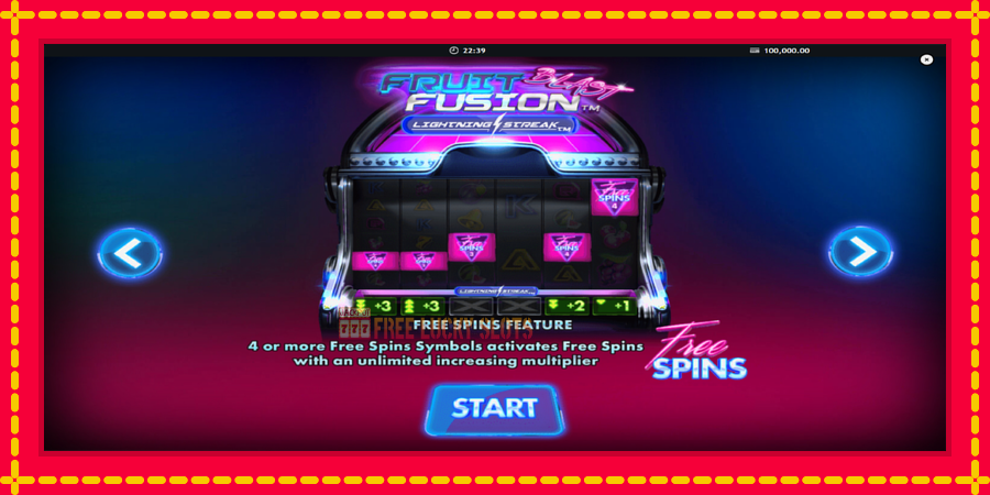 Fruit Fusion Blast Lightning Reels: สล็อตแมชชีนพร้อมกราฟิกที่ทันสมัย, รูปภาพ 1