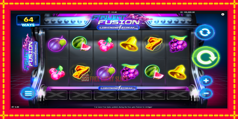 Fruit Fusion Blast Lightning Reels: สล็อตแมชชีนพร้อมกราฟิกที่ทันสมัย, รูปภาพ 2