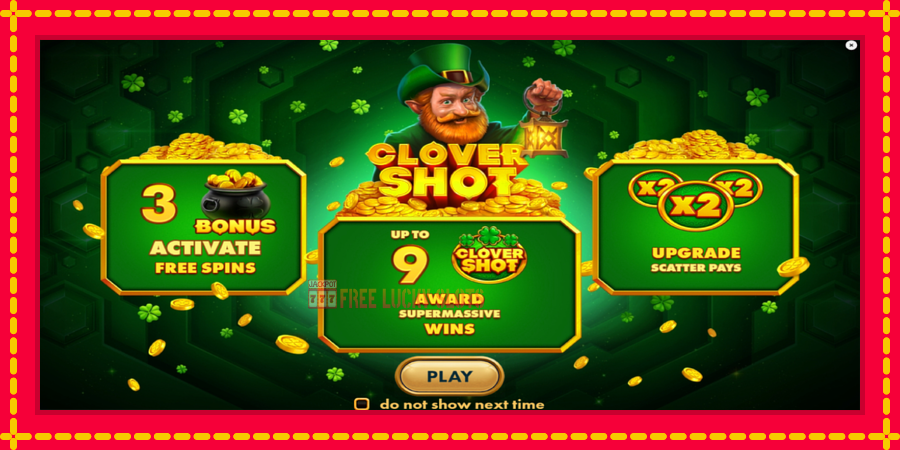 Clover Shot: สล็อตแมชชีนพร้อมกราฟิกที่ทันสมัย, รูปภาพ 1