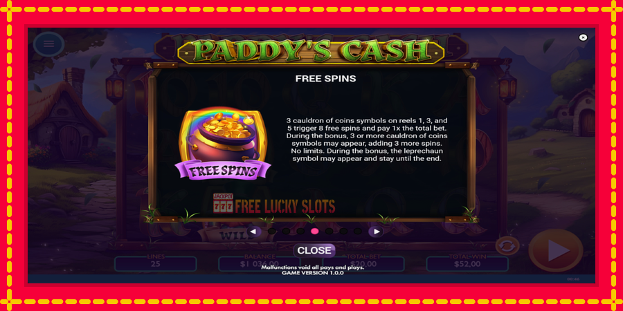 Paddys Cash: สล็อตแมชชีนพร้อมกราฟิกที่ทันสมัย, รูปภาพ 5