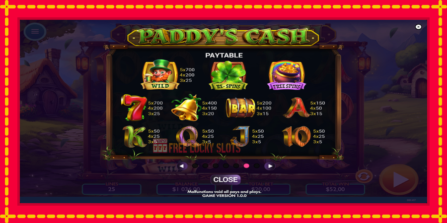 Paddys Cash: สล็อตแมชชีนพร้อมกราฟิกที่ทันสมัย, รูปภาพ 6