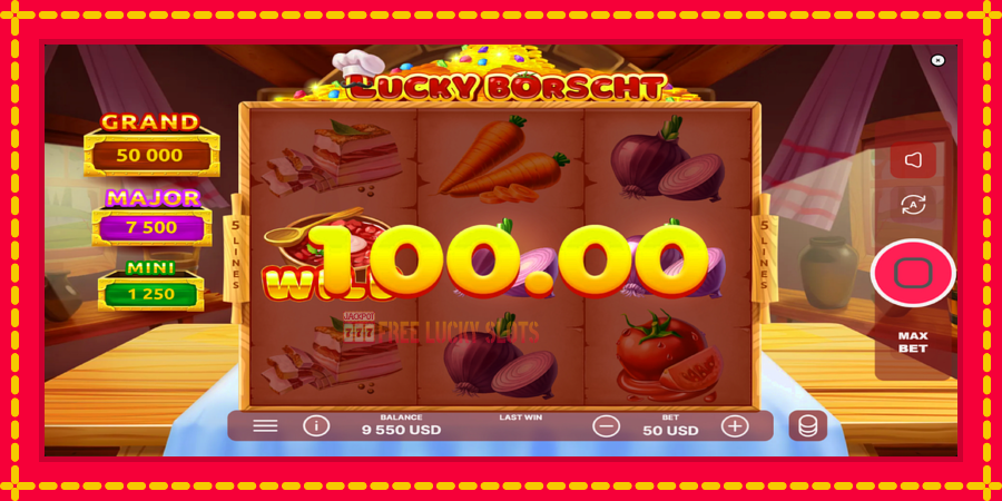 Lucky Borscht: สล็อตแมชชีนพร้อมกราฟิกที่ทันสมัย, รูปภาพ 3