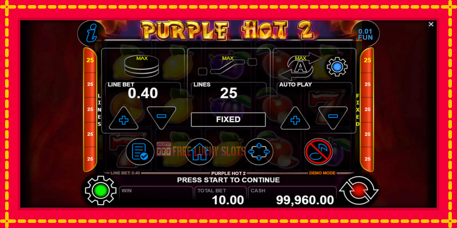 Purple Hot 2: สล็อตแมชชีนพร้อมกราฟิกที่ทันสมัย, รูปภาพ 7