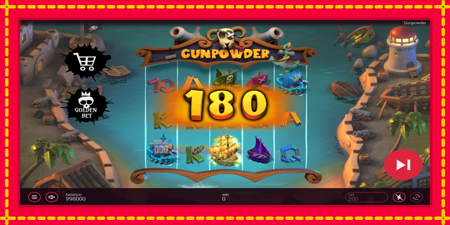 Gunpowder: สล็อตแมชชีนพร้อมกราฟิกที่ทันสมัย, รูปภาพ 3