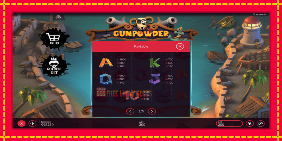 Gunpowder: สล็อตแมชชีนพร้อมกราฟิกที่ทันสมัย, รูปภาพ 6