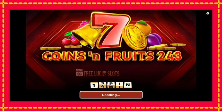 Coinsn Fruits 243: สล็อตแมชชีนพร้อมกราฟิกที่ทันสมัย, รูปภาพ 1