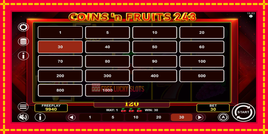 Coinsn Fruits 243: สล็อตแมชชีนพร้อมกราฟิกที่ทันสมัย, รูปภาพ 7