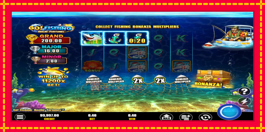 Go! Fishing: Reelin Fortunes: สล็อตแมชชีนพร้อมกราฟิกที่ทันสมัย, รูปภาพ 4