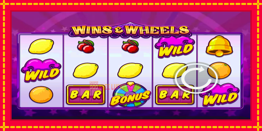 Wins & Wheels: สล็อตแมชชีนพร้อมกราฟิกที่ทันสมัย, รูปภาพ 1