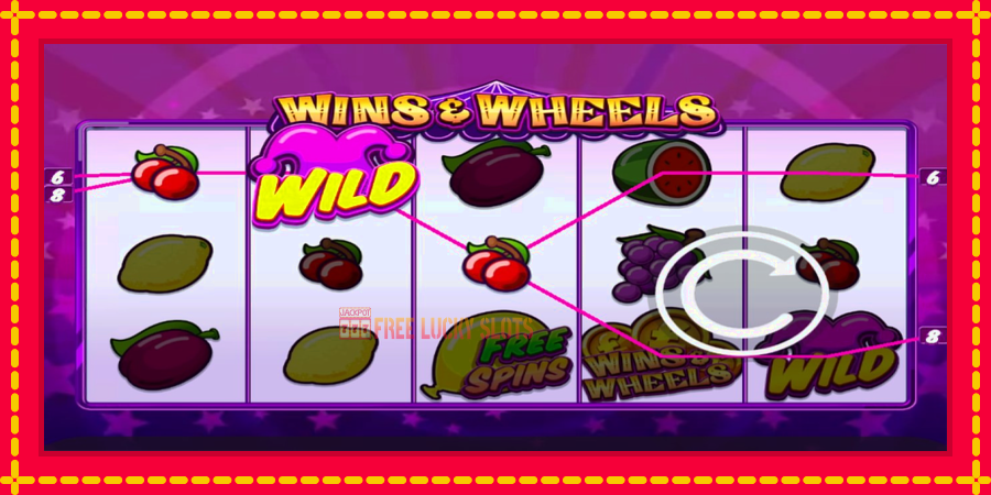 Wins & Wheels: สล็อตแมชชีนพร้อมกราฟิกที่ทันสมัย, รูปภาพ 2