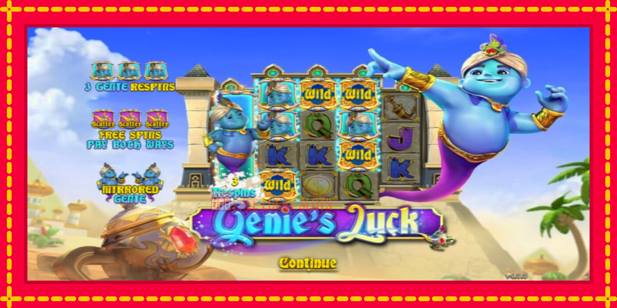 Genie’s Luck: สล็อตแมชชีนพร้อมกราฟิกที่ทันสมัย, รูปภาพ 1