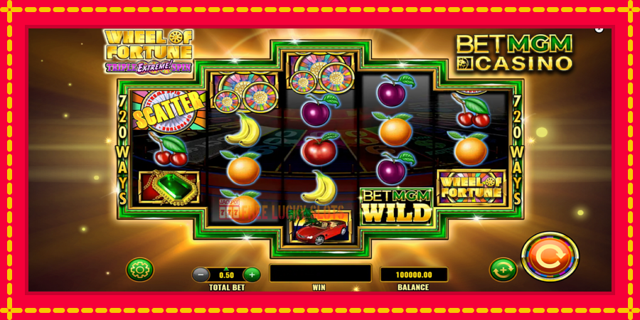 Wheel of Fortune Triple Extreme Spin BetMGM: สล็อตแมชชีนพร้อมกราฟิกที่ทันสมัย, รูปภาพ 2