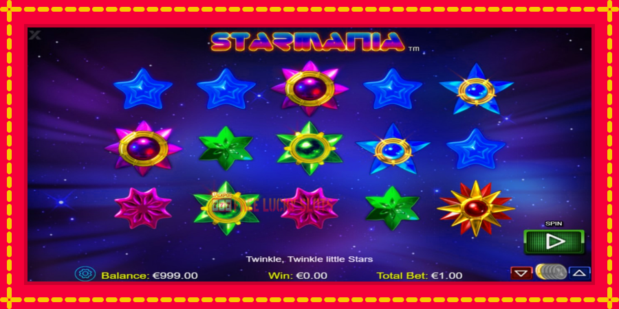 Starmania: สล็อตแมชชีนพร้อมกราฟิกที่ทันสมัย, รูปภาพ 1