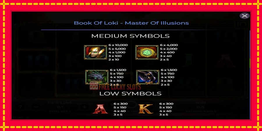 Book Of Loki - Master Of Illusions: สล็อตแมชชีนพร้อมกราฟิกที่ทันสมัย, รูปภาพ 5