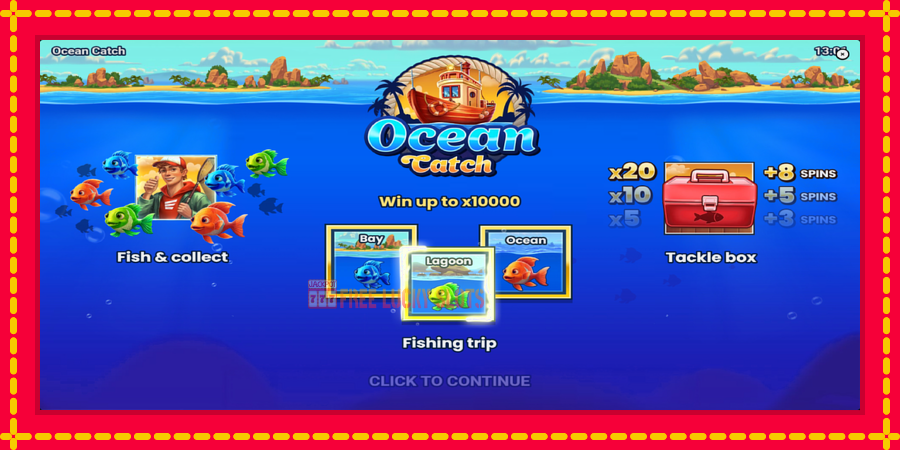 Ocean Catch: สล็อตแมชชีนพร้อมกราฟิกที่ทันสมัย, รูปภาพ 1