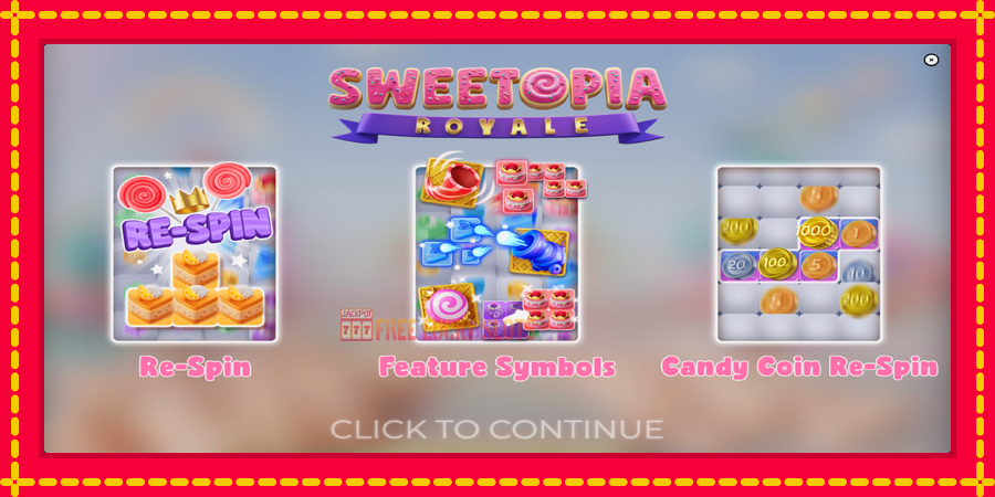 Sweetopia Royale: สล็อตแมชชีนพร้อมกราฟิกที่ทันสมัย, รูปภาพ 1