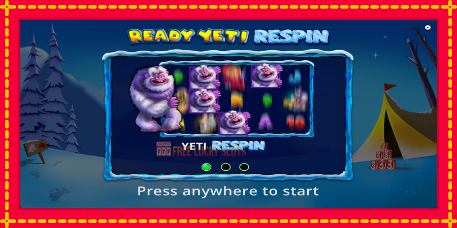 Ready Yeti Respin: สล็อตแมชชีนพร้อมกราฟิกที่ทันสมัย, รูปภาพ 1