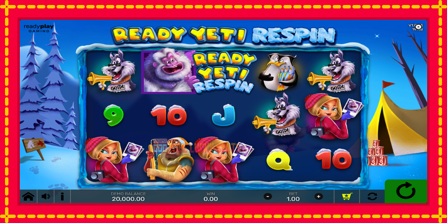 Ready Yeti Respin: สล็อตแมชชีนพร้อมกราฟิกที่ทันสมัย, รูปภาพ 2