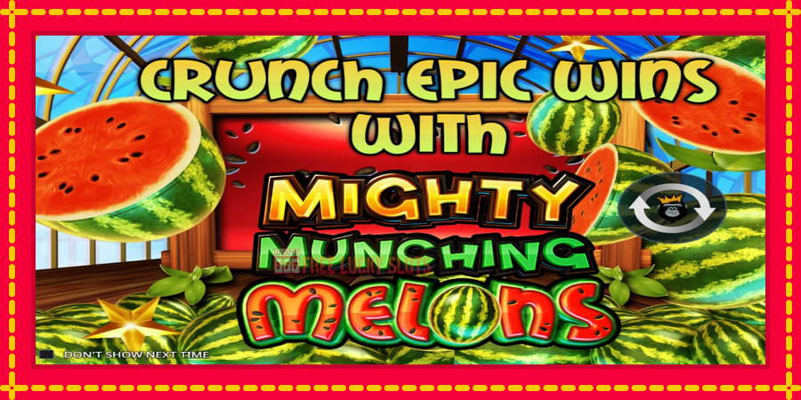 Mighty Munching Melons: สล็อตแมชชีนพร้อมกราฟิกที่ทันสมัย, รูปภาพ 1