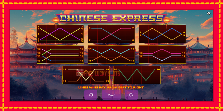 Chinese Express: สล็อตแมชชีนพร้อมกราฟิกที่ทันสมัย, รูปภาพ 7