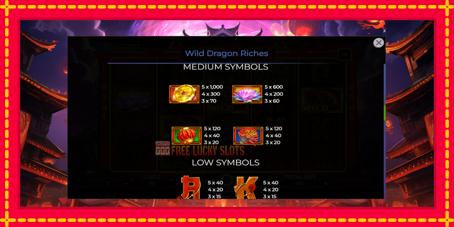 Wild Dragon Riches: สล็อตแมชชีนพร้อมกราฟิกที่ทันสมัย, รูปภาพ 6