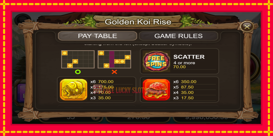 Golden Koi Rise: สล็อตแมชชีนพร้อมกราฟิกที่ทันสมัย, รูปภาพ 6