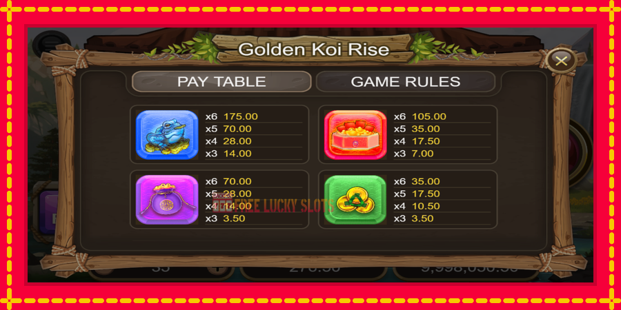 Golden Koi Rise: สล็อตแมชชีนพร้อมกราฟิกที่ทันสมัย, รูปภาพ 7