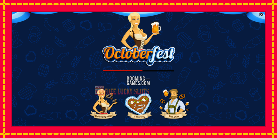 Octoberfest: สล็อตแมชชีนพร้อมกราฟิกที่ทันสมัย, รูปภาพ 1