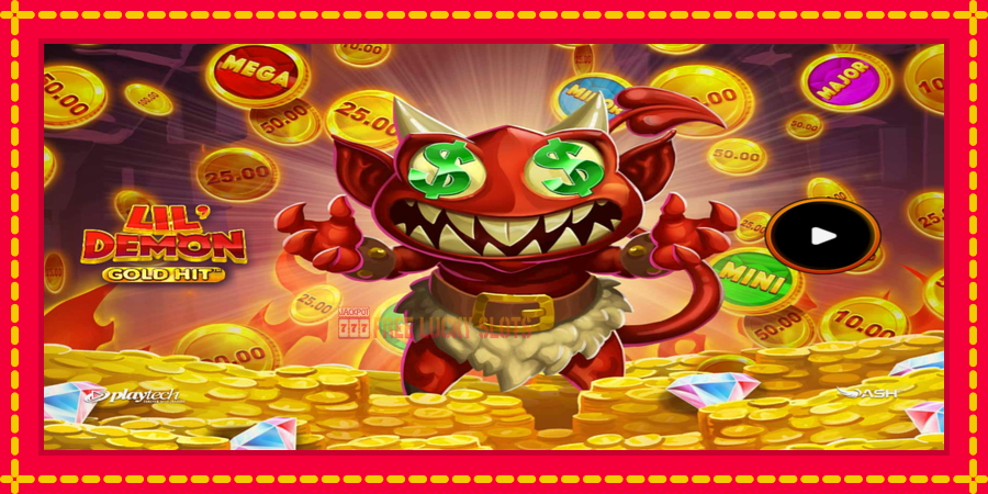 Gold Hit: Lil Demon: สล็อตแมชชีนพร้อมกราฟิกที่ทันสมัย, รูปภาพ 1