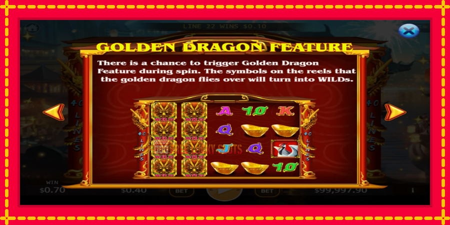 Lucky Golden Dragon Lock 2 Spin: สล็อตแมชชีนพร้อมกราฟิกที่ทันสมัย, รูปภาพ 4